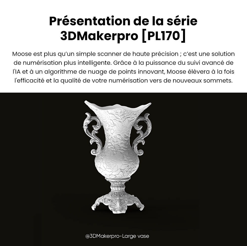 3DMakerpro Moose Lite Scanner 3D - Édition de luxe