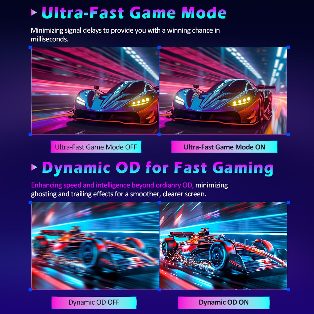 TITAN ARMY P2510HS Gaming Monitor, 24.5-inch 1920*1080 CSOT Fast IPS Screen, 300Hz 240Hz Refresh Rate, HDR400, 121% sRGB, 1ms GTG Response Time, Adaptive-Sync, Hardware Low Blue Light, Gaming Assist, PIP/PBP Display, VESA Mounting