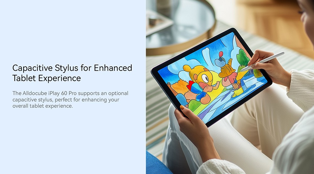 ALLDOCUBE iPlay 60 Pro Tablette, &eacute;cran IPS 10,95 pouces 1920*1200 90Hz, Android 14, MediaTek G99, 6GB RAM 128GB ROM, Bluetooth 5.2, Widevine L1, double 4G LTE, GPS/Galileo/GLONASS/Beidou, batterie 7000mAh, charge rapide 18W, d&eacute;verrouillage facial