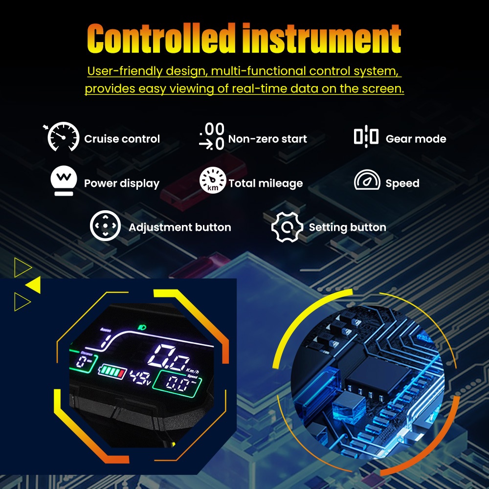GELEIPU Z1 Elektroroller, 1200W Motor, 48V 20Ah Batterie, 10 Zoll Reifen, 60 km/h Höchstgeschwindigkeit, 60 km Reichweite, Vorder- und Hinterrad-Scheibenbremse, Vierarm-Stoßdämpfer