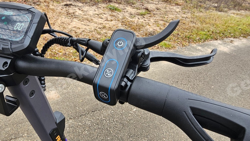 Ausom DT2 Pro Electric Scooter, 2*1100W Motor, 52V 23.4Ah, 10*3.0 inch Tire, 68km/h Max Speed, 115km Max Range, Front & Rear Hydraulic Disc Brakes, Swingarm Suspension