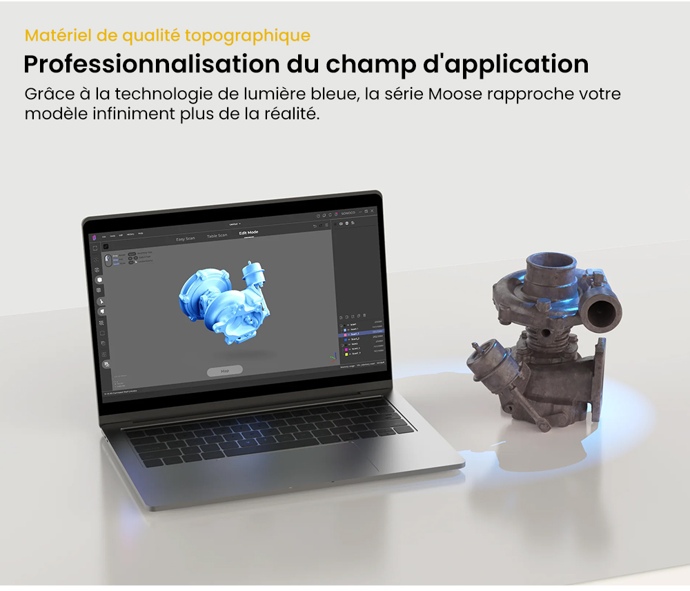 3DMakerpro Moose Scanner 3D - Édition standard