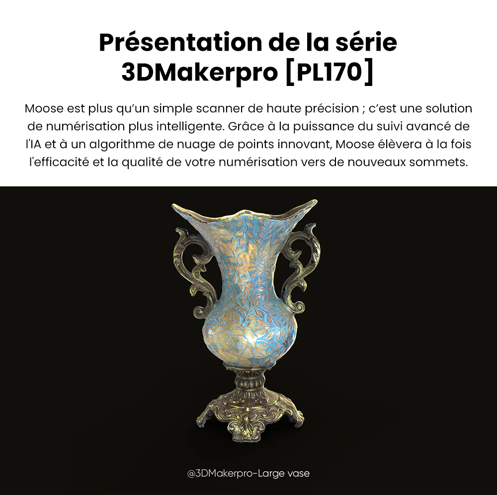 3DMakerpro Moose Scanner 3D - Édition de luxe