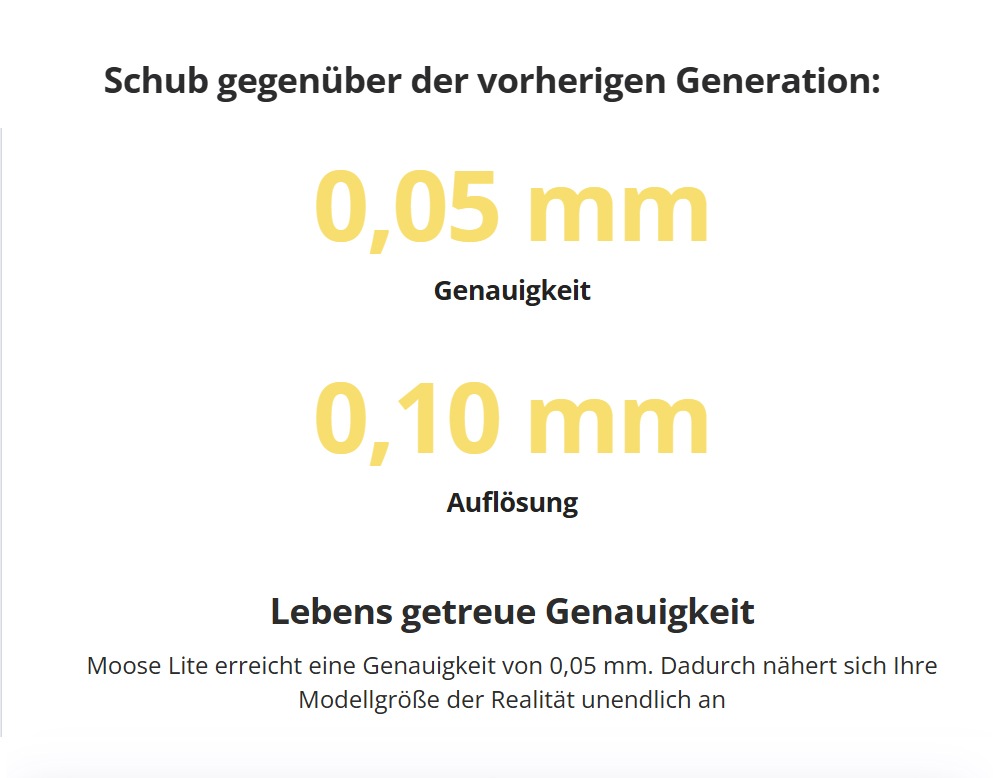3DMakerpro Moose Lite 3D-Scanner – Luxus-Edition