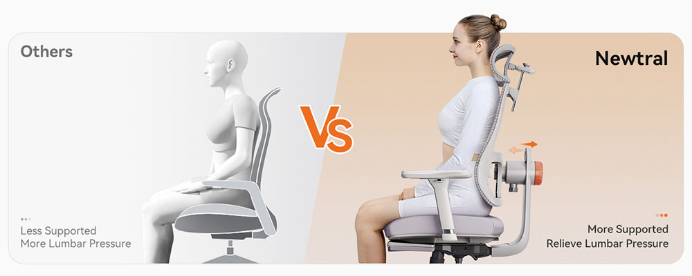 NEWTRAL MagicH-GPRO ergonomikus sz&eacute;k levehető munka&aacute;llom&aacute;s asztallappal, automatikusan k&ouml;vető h&aacute;tt&aacute;ml&aacute;val, adapt&iacute;v als&oacute; h&aacute;tt&aacute;ml&aacute;val, &aacute;ll&iacute;that&oacute; karf&aacute;val, 4 poz&iacute;ci&oacute;ban r&ouml;gz&iacute;thető - sz&uuml;rke