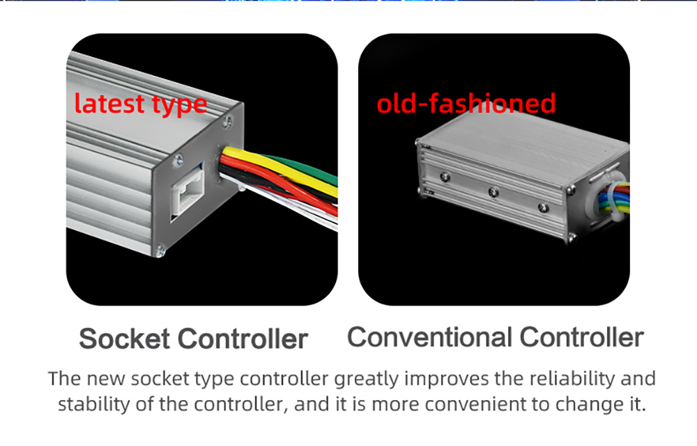 BOYUEDA S3-11 Electric Scooter, 3000W*2 Motor 85km/h Max Speed, 60V 38Ah Battery up to 120km Range, 11-inch Sawtooth Vaccum Off-road Tire,  Dual Hydraulic Disc Brakes, Hydraulic damping, 45&deg; Climbing LCD Display All-round Lighting and turn signal