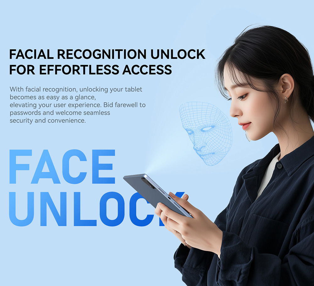 ALLDOCUBE iPlay 60 Pro Tablette, &eacute;cran IPS 10,95 pouces 1920*1200 90Hz, Android 14, MediaTek G99, 6GB RAM 128GB ROM, Bluetooth 5.2, Widevine L1, double 4G LTE, GPS/Galileo/GLONASS/Beidou, batterie 7000mAh, charge rapide 18W, d&eacute;verrouillage facial