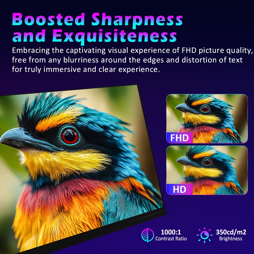 TITAN ARMY P2510HS Gaming Monitor, 24.5-inch 1920*1080 CSOT Fast IPS Screen, 300Hz 240Hz Refresh Rate, HDR400, 121% sRGB, 1ms GTG Response Time, Adaptive-Sync, Hardware Low Blue Light, Gaming Assist, PIP/PBP Display, VESA Mounting