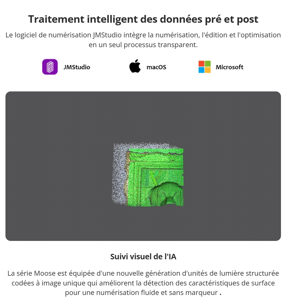 3DMakerpro Moose Lite Scanner 3D - Édition de luxe