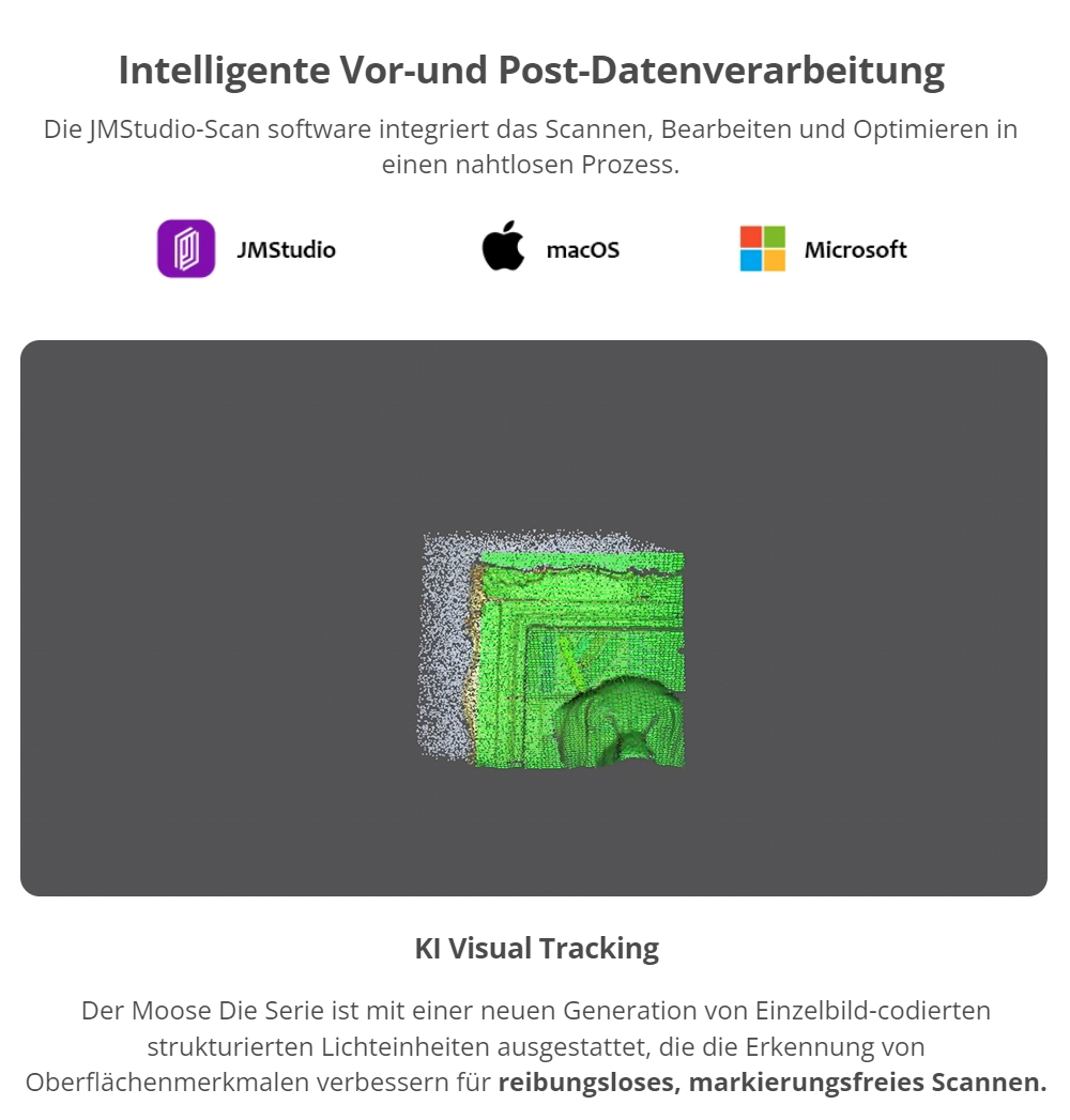 3DMakerpro Moose Lite 3D-Scanner – Luxus-Edition