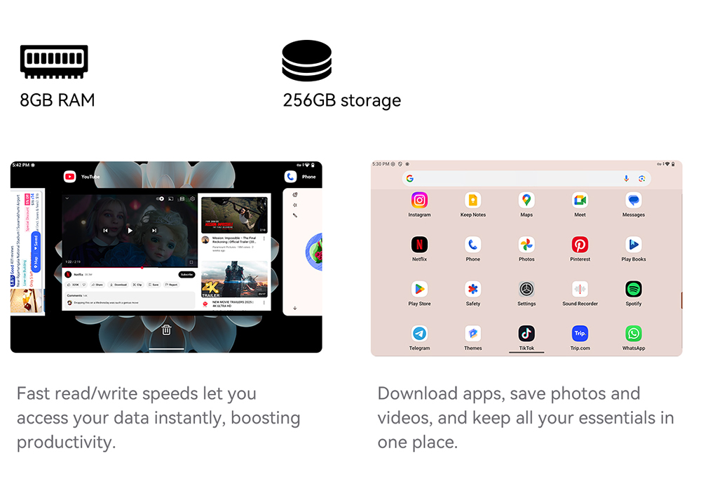 ALLDOCUBE iPlay 70 Mini Pro Android 15 Tablet, 8.4 inch 1200*1920 90Hz IPS Screen, MTK MT8791 8 Cores, 8GB RAM 128GB ROM, 13MP+5MP Camera, WiFi 6 Bluetooth 5.4, GPS/Glonass/Beidou/Galileo, 6050mAh Battery, Dual Speakers, Dual SIM