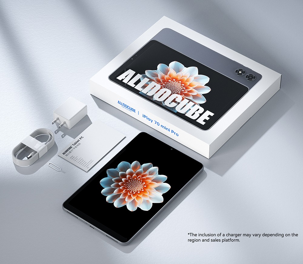 ALLDOCUBE iPlay 70 Mini Pro Android 15 Tablet, 8.4 inch 1200*1920 90Hz IPS Screen, MTK MT8791 8 Cores, 8GB RAM 128GB ROM, 13MP+5MP Camera, WiFi 6 Bluetooth 5.4, GPS/Glonass/Beidou/Galileo, 6050mAh Battery, Dual Speakers, Dual SIM