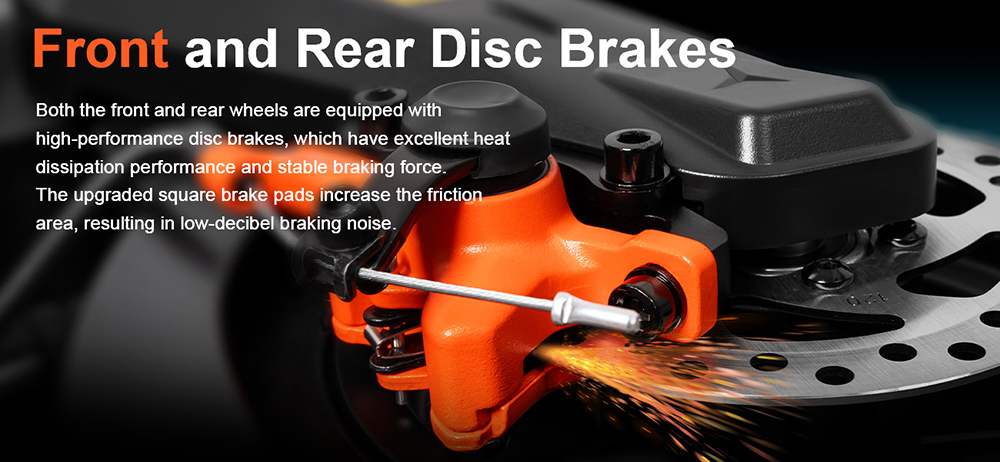 CUNFON RS500 Elektroroller, ABE-zertifiziert, 500-W-Motor, 48-V-13-Ah-Akku, 9,5-Zoll-Reifen, 40 km/h H&ouml;chstgeschwindigkeit, 40 km Reichweite, Scheibenbremsen vorne und hinten, App-Steuerung