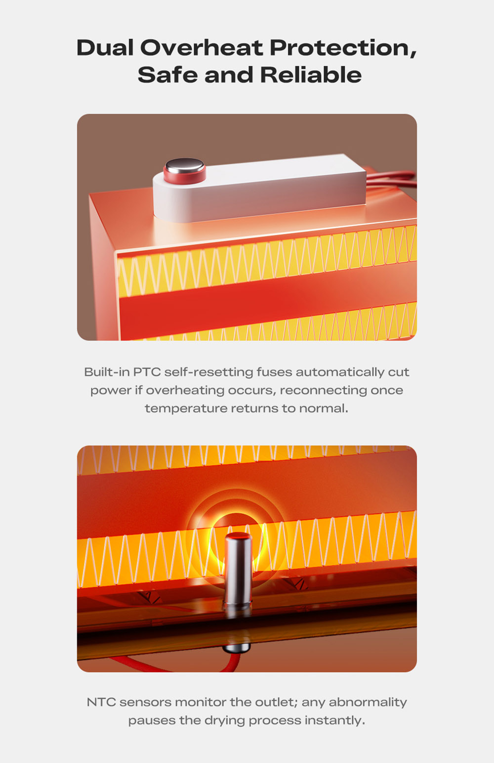 Creality SpacePi X4L Filament Dryer, 4-Spool, Dual Heating Chambers, LCD Touchscreen & Moisture-Proof Sealing, for PLA, PETG & Multi-Material Filaments