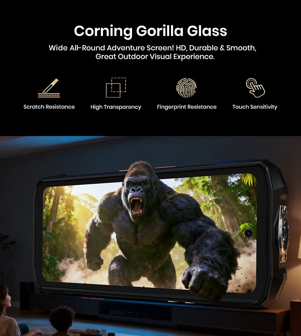 FOSSiBOT F113 5G Rugged Smartphone, 36 GB RAM + 256 GB ROM, 6,78