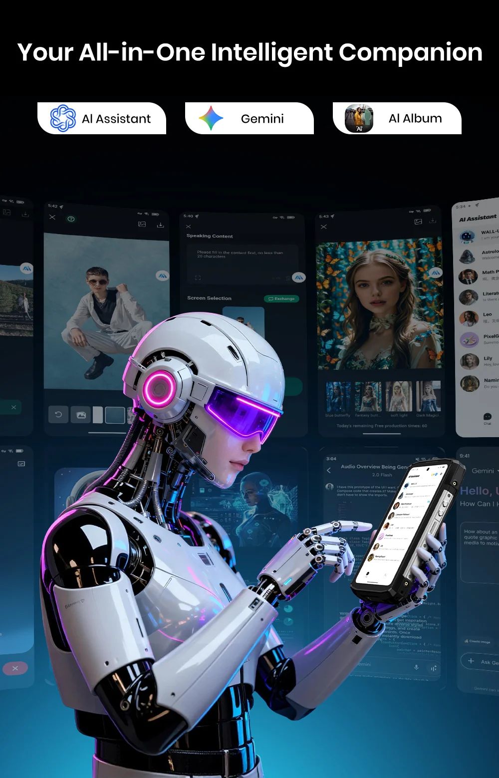 FOSSiBOT F113 5G Rugged Smartphone, 36 GB RAM + 256 GB ROM, 6,78