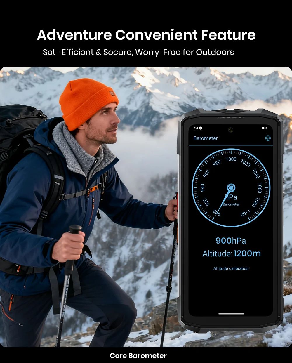 FOSSiBOT F113 5G Rugged Smartphone, 36 GB RAM + 256 GB ROM, 6,78