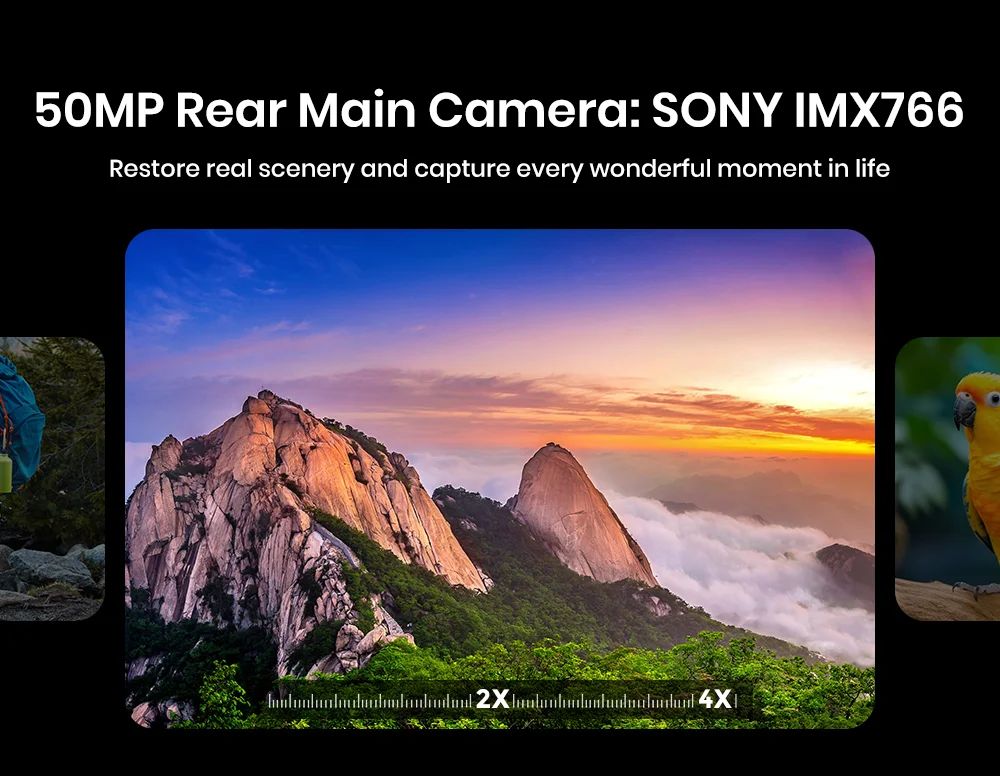 FOSSiBOT F113 5G Rugged Smartphone, 36 GB RAM + 256 GB ROM, 6,78