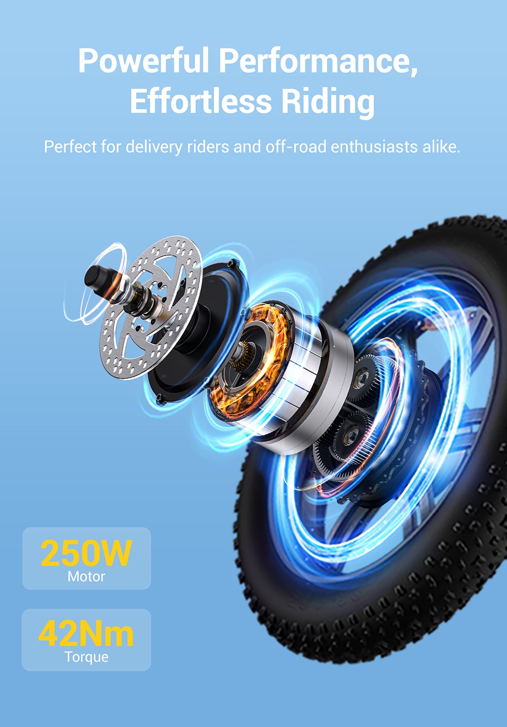 HillMiles Mile 2 Electric Bike, 250W motor, 36V 13Ah batéria, dojazd 100 km, 20*3 palcové pneumatiky, duálne hydraulické brzdy - sivé