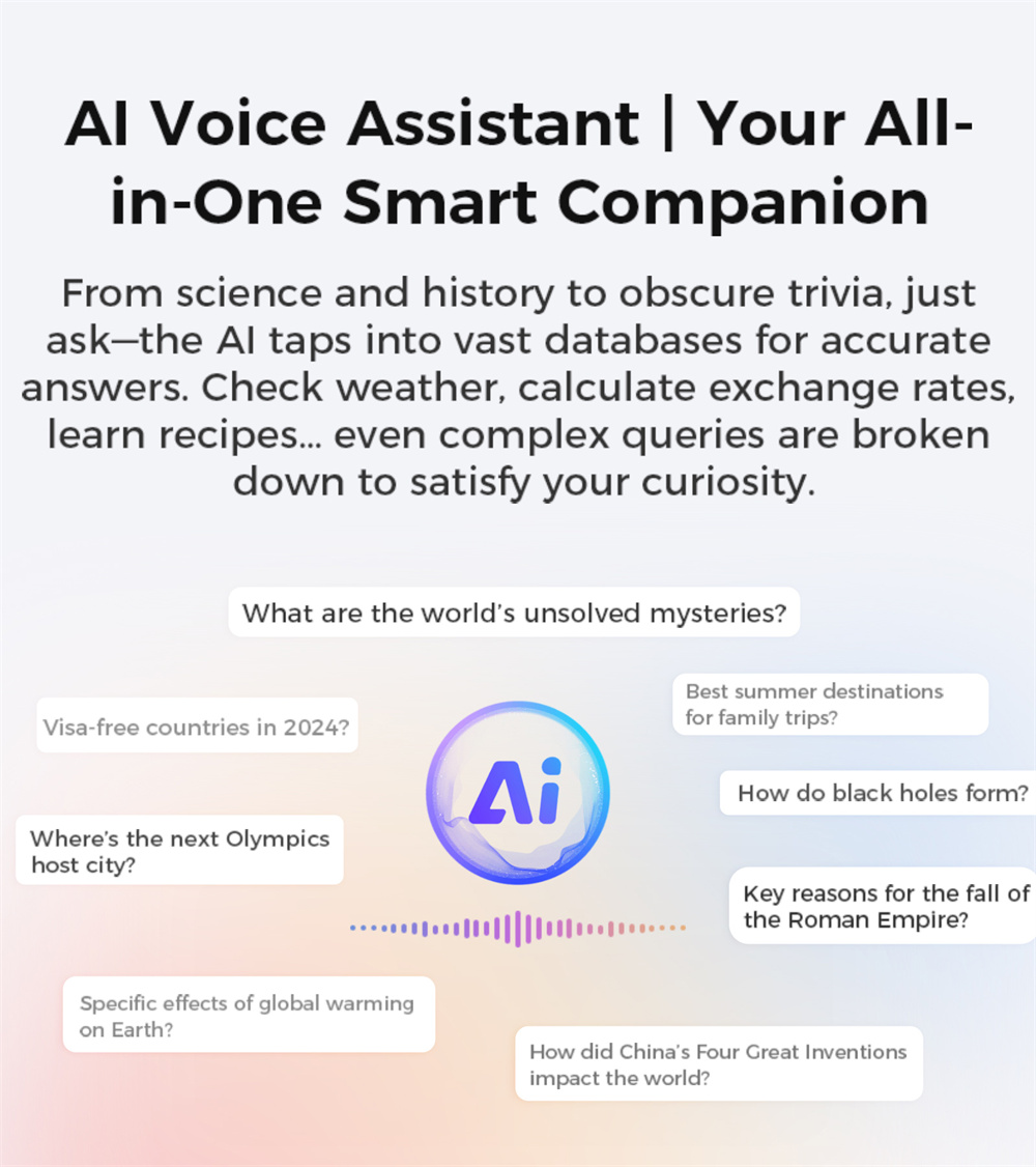 LOKMAT AI Smart Glasses, 8MP Camera, Al Translation, Music Playback