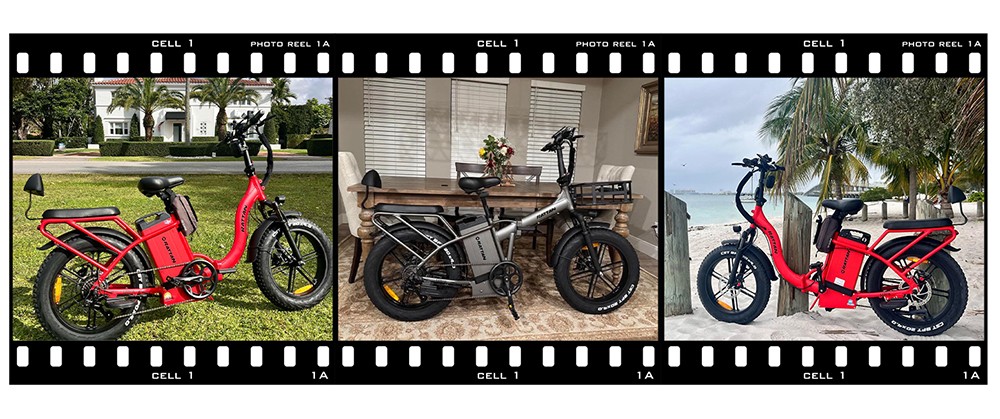 RATTAN LM Ultra Electric Bike, 1000W Motor, 48V 40.5Ah Battery, 20*4 inch Tires, 50km/h Max Speed, 190km Max Range, Hydraulic Brake, Full Suspension, Color Display - Grey