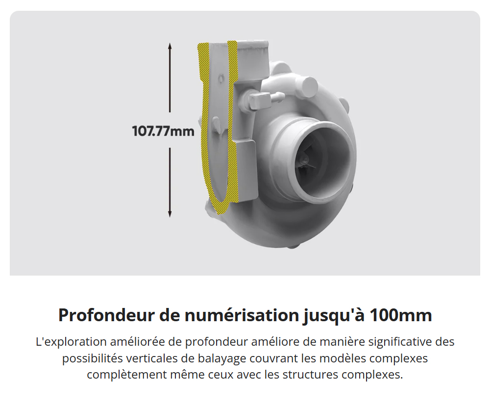 3DMakerpro Moose Scanner 3D - Édition de luxe