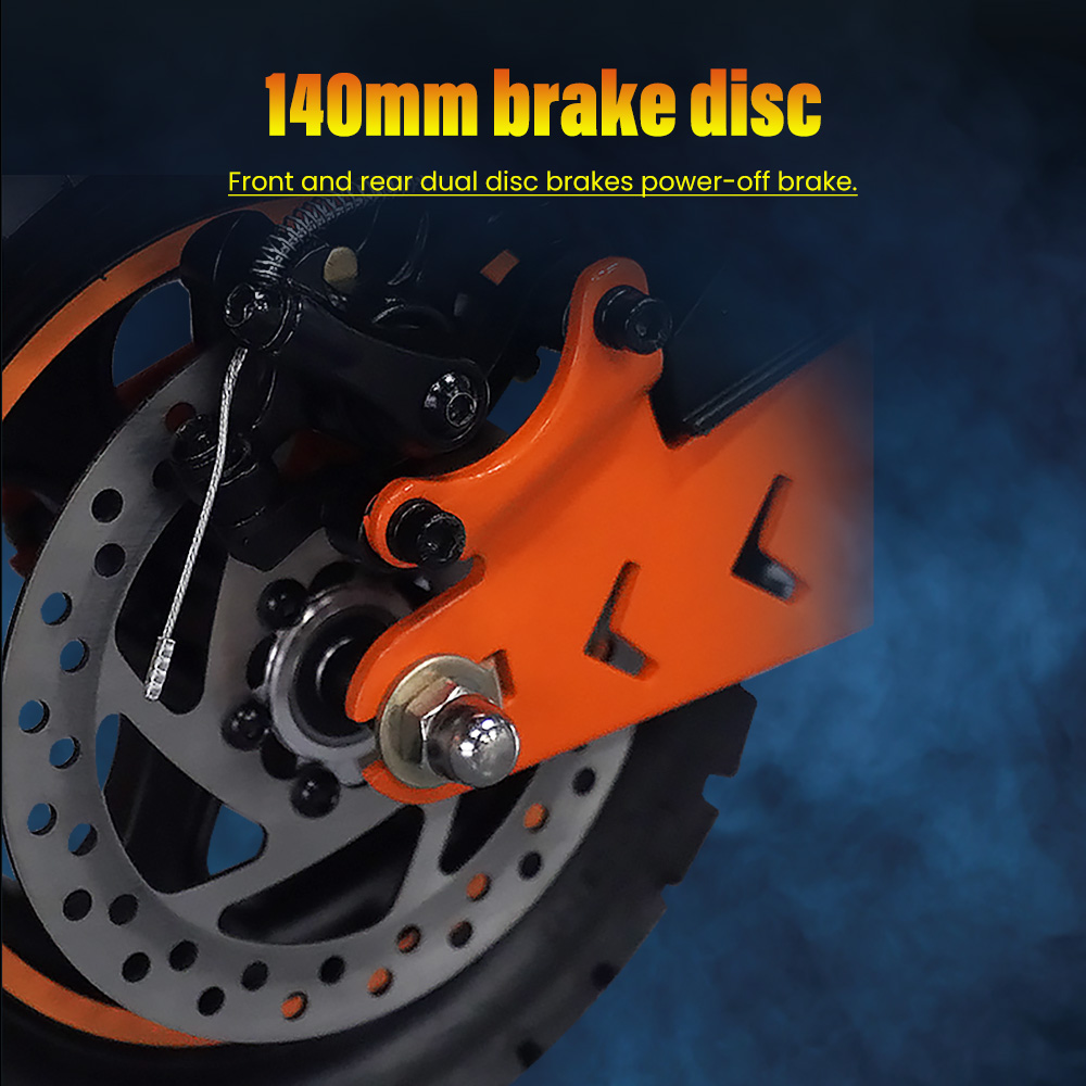 GELEIPU Z1 Elektroroller, 1200W Motor, 48V 20Ah Batterie, 10 Zoll Reifen, 60 km/h Höchstgeschwindigkeit, 60 km Reichweite, Vorder- und Hinterrad-Scheibenbremse, Vierarm-Stoßdämpfer