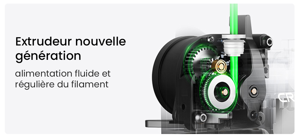 Creality K2 SE Combo Imprimante 3D avec Enceinte, Vitesse 500 mm/s, Pr&eacute;cision 0,1 mm, Volume de construction 220&times;215&times;245 mm, Nivellement automatique, Buse 300 &deg;C pour impression multi-mat&eacute;riaux