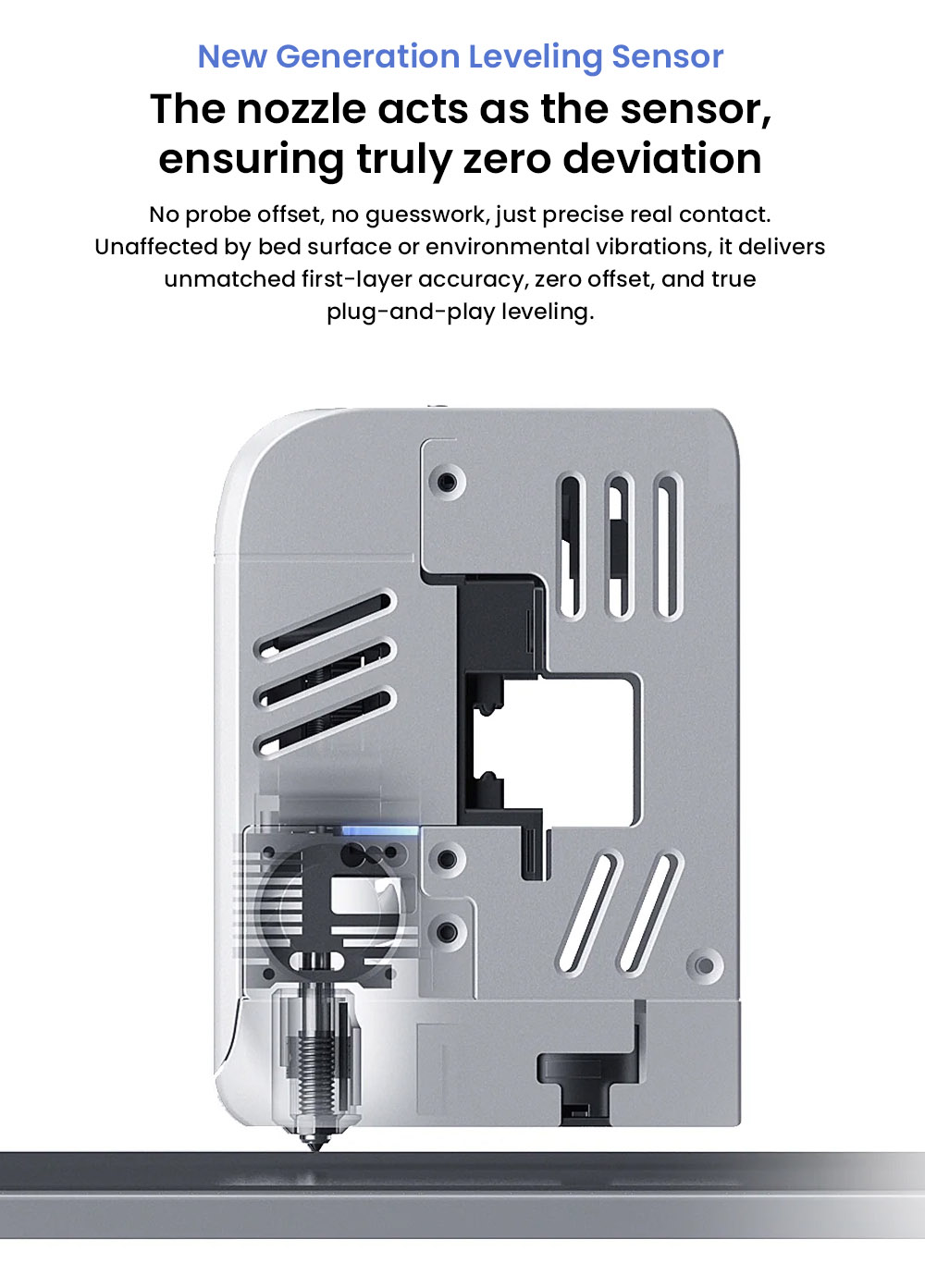 QIDI Q2C 3D-Drucker, 600mm/s Geschwindigkeit, 370 °C Vollmetall-Hotend, Multi-Material Druck, 270×270×256mm Bauvolumen, CoreXY-System, Automatische Nivellierung & PEI Magnetplatte