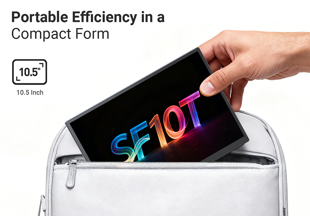 MINIX SF10T 10' sRGB Tragbarer Monitor (Touch Edition)