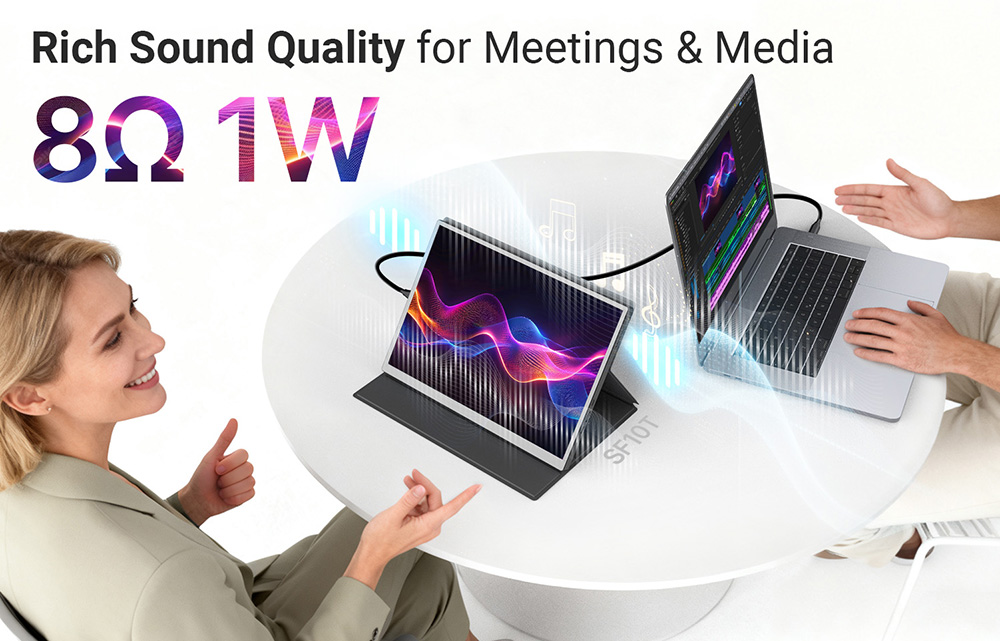 MINIX SF10T 10' sRGB Tragbarer Monitor (Touch Edition)