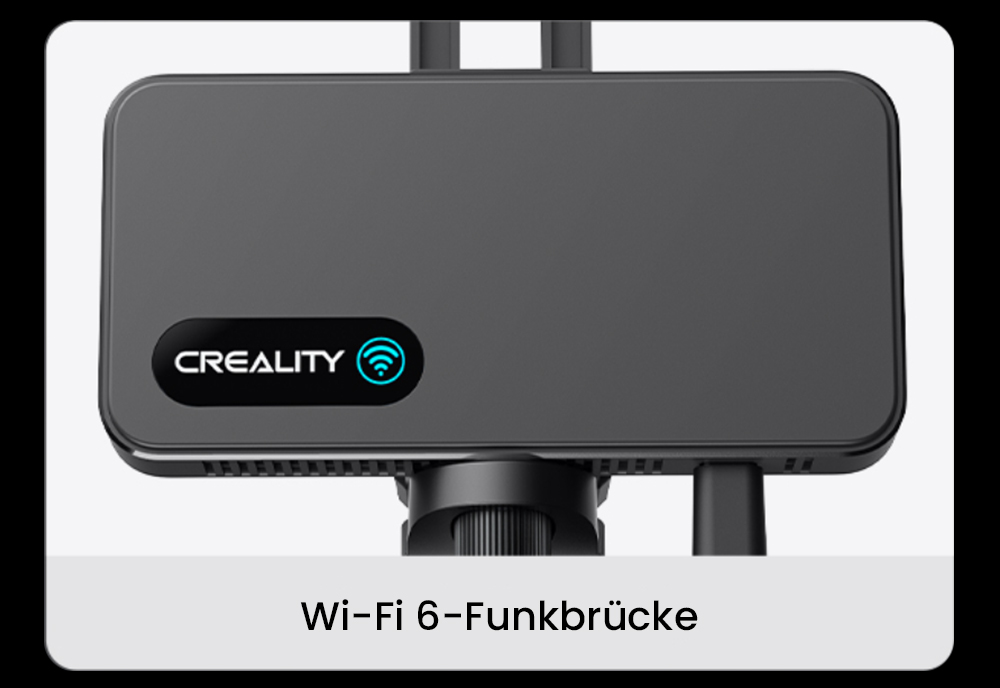 Creality CR-Scan Ferret Pro 3D-Scanner, bis zu 30 fps Scan-Geschwindigkeit, 0,1 mm Genauigkeit, 150&ndash;700 mm Arbeitsabstand, 560 x 820 mm Einzelaufnahmebereich, 150 x 150 mm Mindestscan, kabellose Verbindung