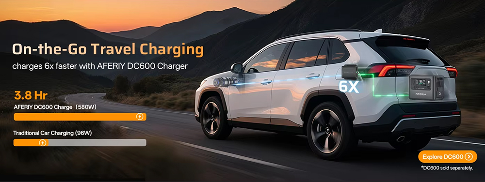 AFERIY P280-B Erweiterungsakku f&uuml;r P280 Powerstation, 2048 Wh LiFePO4, &uuml;ber 4000 Ladezyklen, erweiterbare Kapazit&auml;t