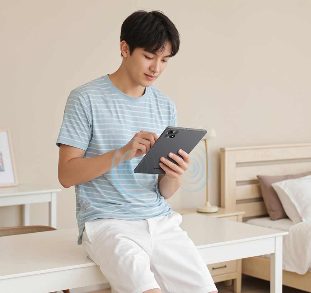 Tablette ALLDOCUBE iPlay 70, &eacute;cran IPS 10,1 pouces 1280 x 800 90 Hz, processeur ASR8662 &agrave; 8 c&oelig;urs, 4 Go de RAM, 128 Go de ROM, Android 15, double cam&eacute;ra 5 MP + 5 MP, 4G LTE, Wi-Fi 6, Bluetooth 5.4, GPS + GLONASS + Beidou + Galileo, batterie 6000 mAh, charge rapide 18 W, deux haut-parleurs