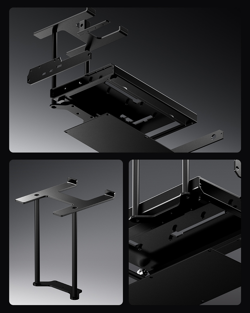 AOOSTAR EG01 eGPU dokkol&oacute;, Oculink (PCIe 4.0 x4) csatlakoz&oacute;, ATX/SFX t&aacute;pegys&eacute;g t&aacute;mogat&aacute;sa