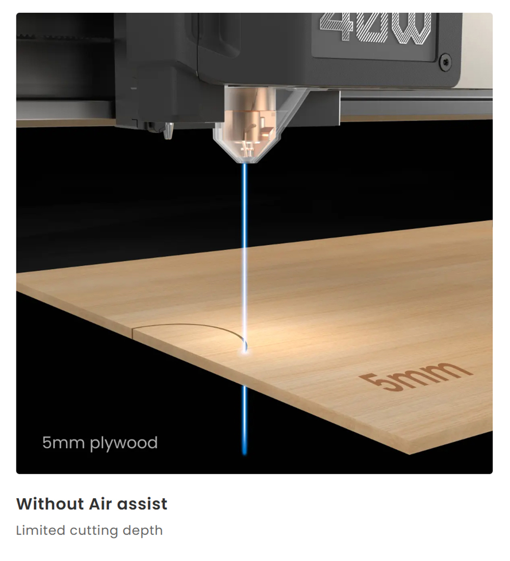 Aliencell Air Assist Pro, vysokotlakový 14.5 psi, prietok vzduchu 40 l/min, tichý 55 dB, odolný kovový piest, 3 nastaviteľné prevody