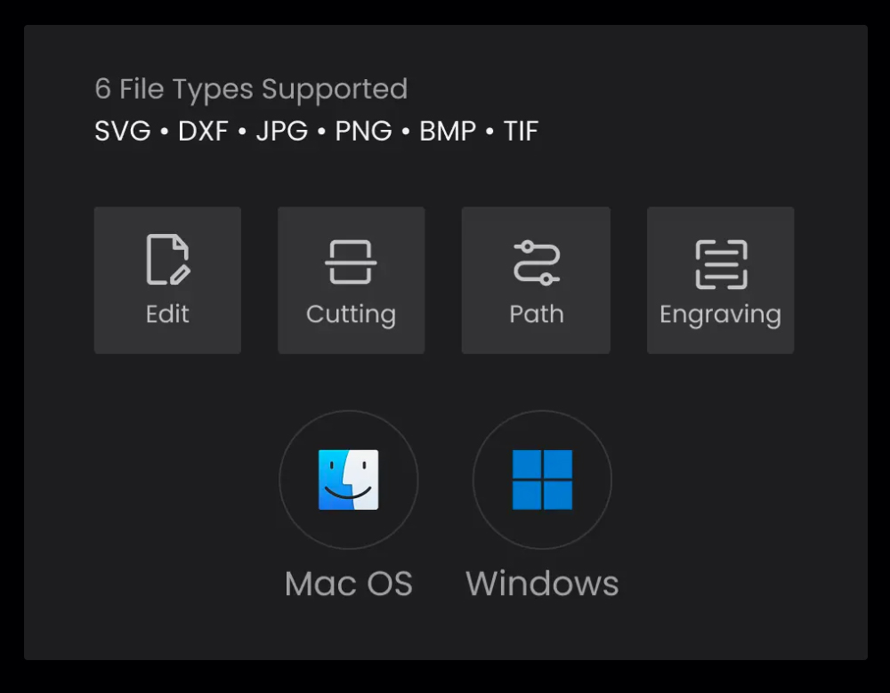 Aliencell X1 40W Desktop Diode Laser Engraver + Air Pump, 600mm/s Speed, 0.08&times;0.1mm Spot, 610&times;477mm Working Area, Dual 8MP Auto-Focus Camera, Standalone Touchscreen, 300+ Material & File Support