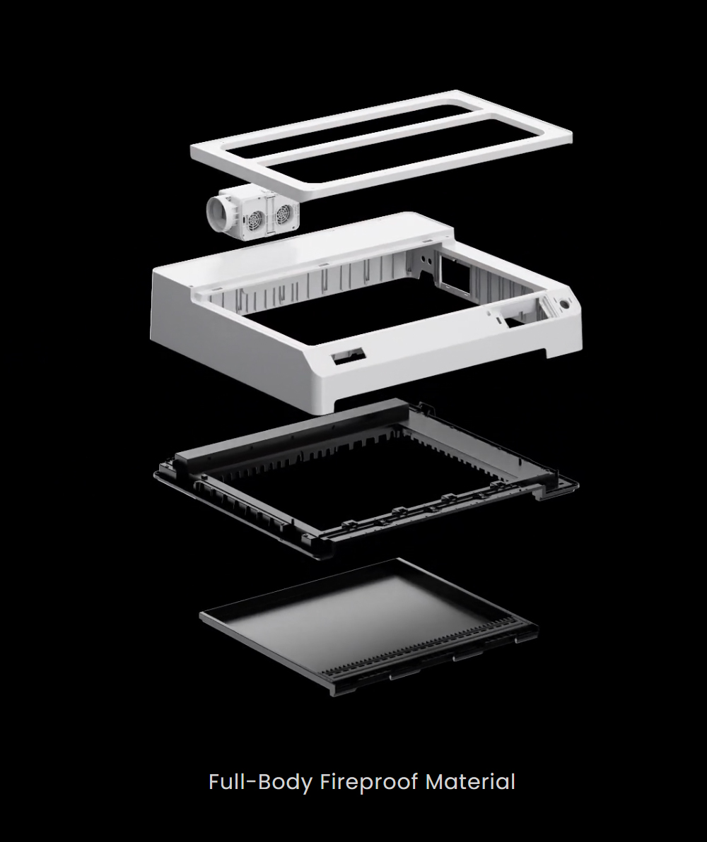 Aliencell X1 40W Desktop Diode Laser Engraver + Air Pump, 600mm/s Speed, 0.08&times;0.1mm Spot, 610&times;477mm Working Area, Dual 8MP Auto-Focus Camera, Standalone Touchscreen, 300+ Material & File Support