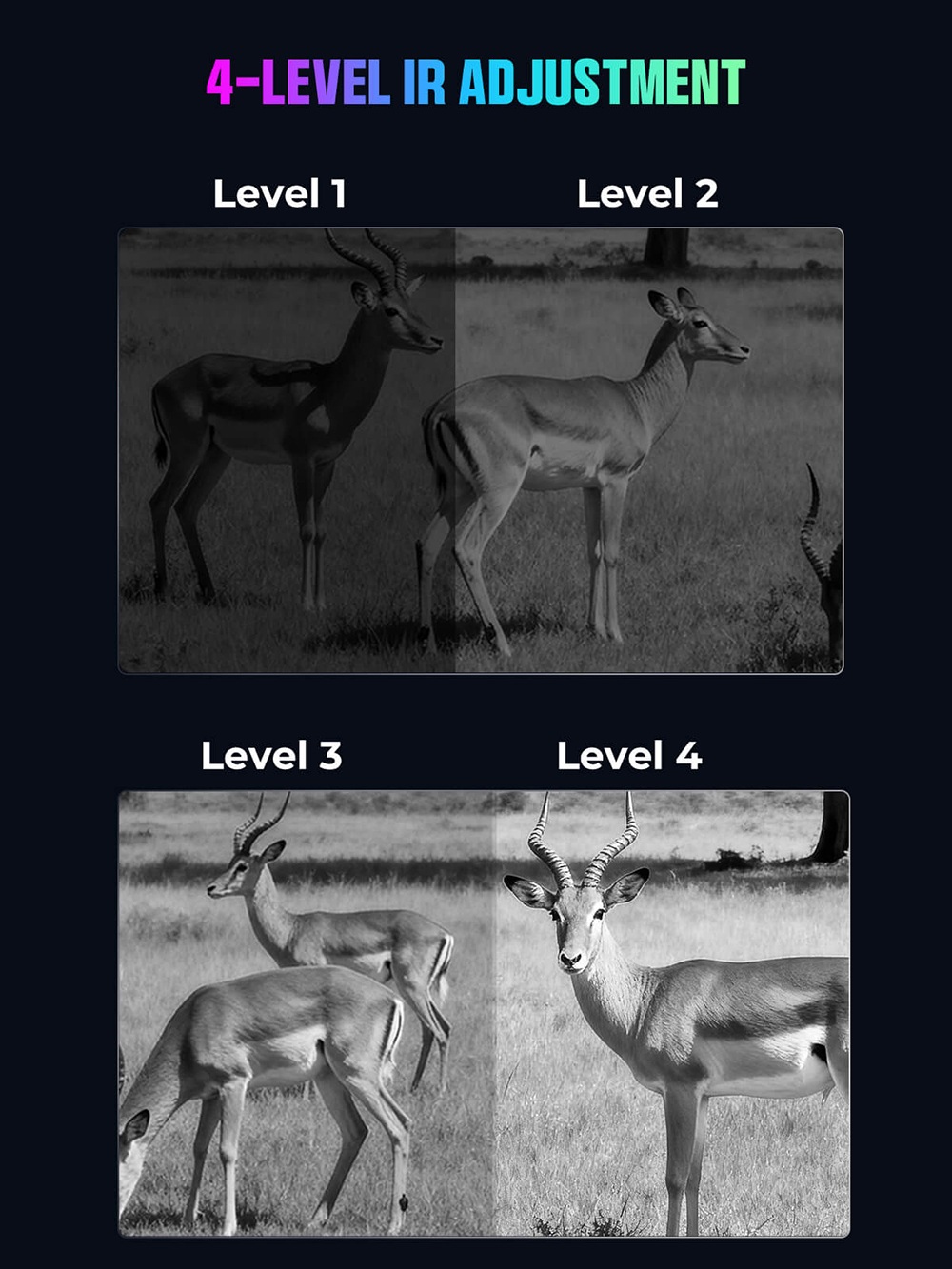 CIGMAN CNVPRO Night Vision Binoculars, True 4K Video & 52MP Photos, Sony Starlight CMOS, 1000m IR Range, 8× Digital Zoom, WiFi Streaming, IP54 Waterproof & Dustproof