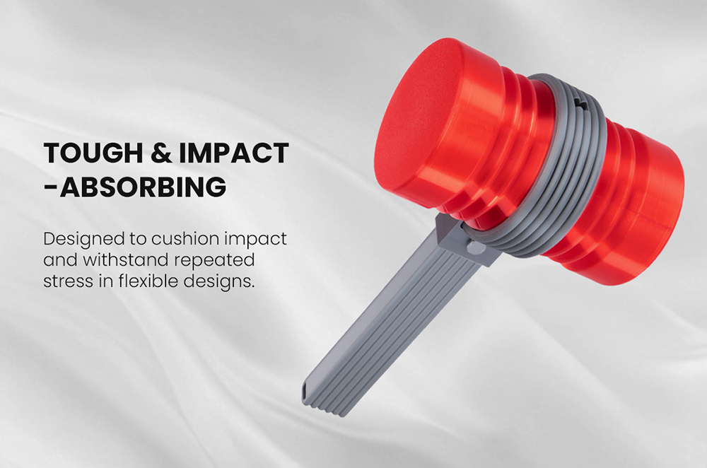 ERYONE TPU 85A Filament, 1 kg - Transparent