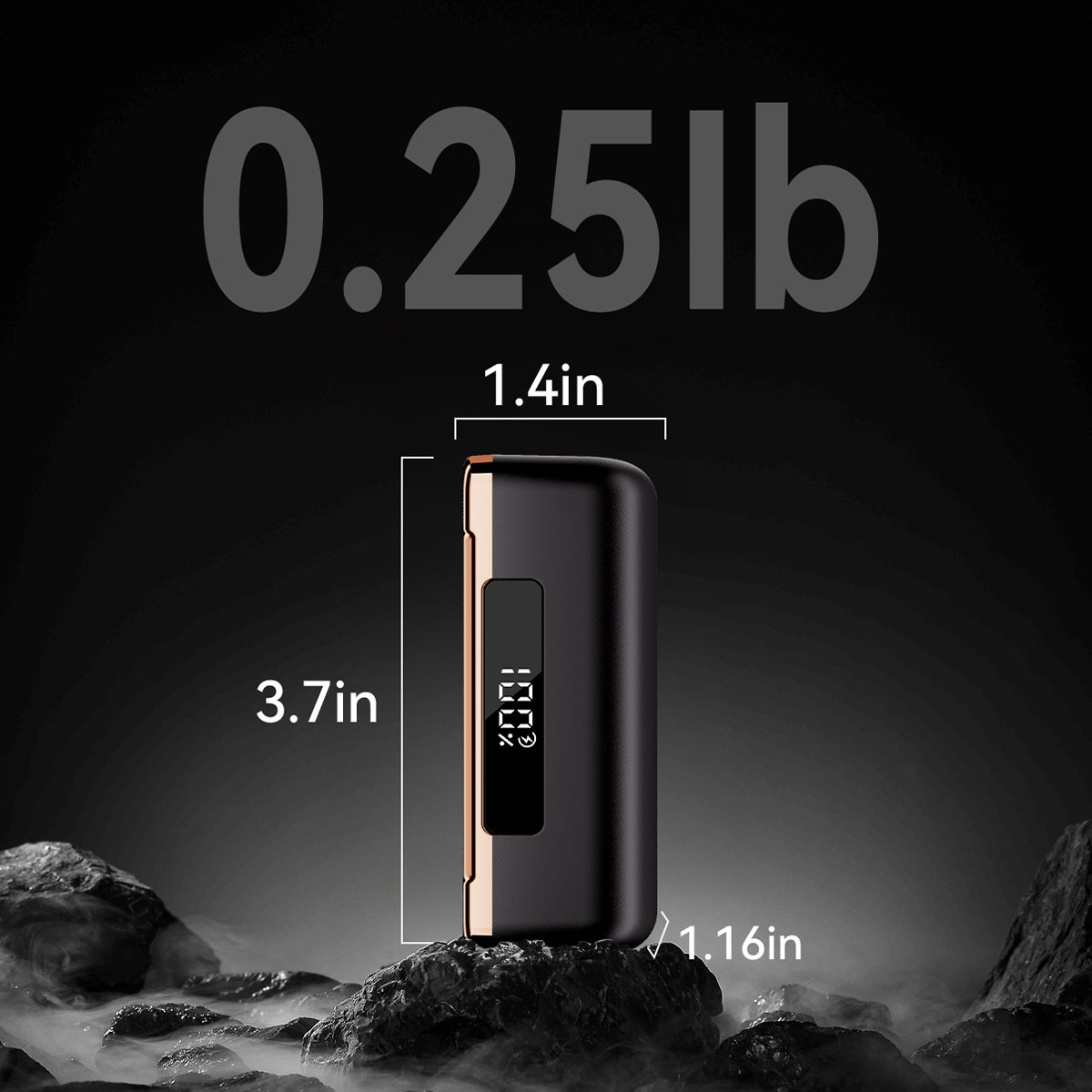 Chauffe-mains d&eacute;tachables Flashfish SWC03 2-en-1, charge rapide 3,5 h, 4 niveaux de chauffe, 2 batteries 5000 mAh, chauffe instantan&eacute;e et format de poche