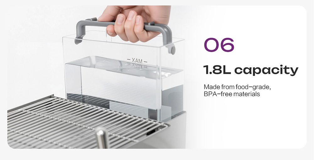 HiBREW H21 Espresso-Kaffeemaschine, Dreifachkessel mit Doppelpumpe, PID-Temperaturregelung, 9-Bar-Druck, 58mm Siebtr&auml;ger, gleichzeitiges Br&uuml;hen & D&auml;mpfen, 1,8L Wassertank, Cappuccino- & Latte-Maker