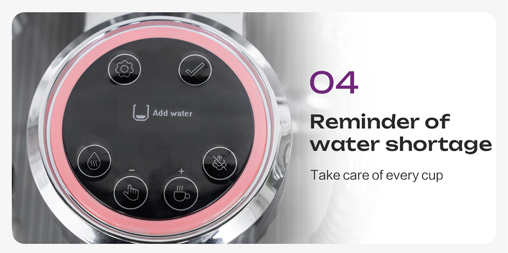 HiBREW H21 Espresso Coffee Machine, Triple-Boiler Dual-Pump, PID Temperature Control, 9-Bar Pressure, 58mm Portafilter, Simultaneous Brewing & Steaming, 1.8L Water Tank, Cappuccino & Latte Maker