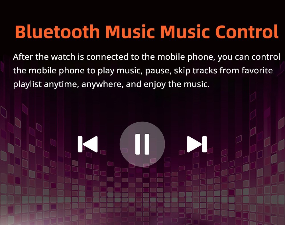 LOKMAT Ocean Max Sport Smartwatch Fitness Tracker Heart Rate, Blood Oxygen Monitor, Bluetooth 5.3 - Black