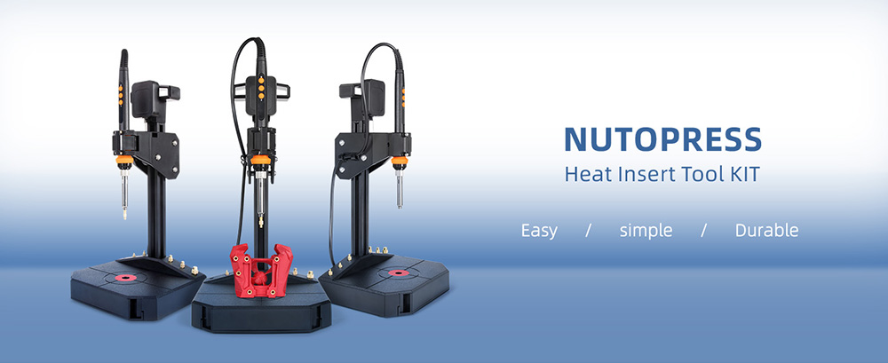 Mintion Nutopress Heizeinsatz-Pressenset f&uuml;r 3D-Druck &ndash; EU-Stecker