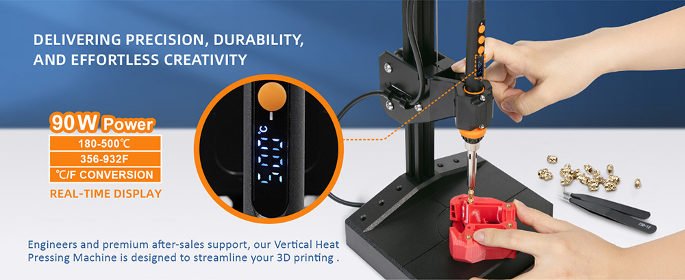Mintion Nutopress Heizeinsatz-Pressenset f&uuml;r 3D-Druck &ndash; EU-Stecker