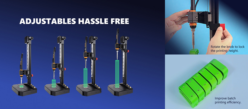 Mintion Nutopress Pro Heat Insert Press Kit for 3D Printing - US Plug