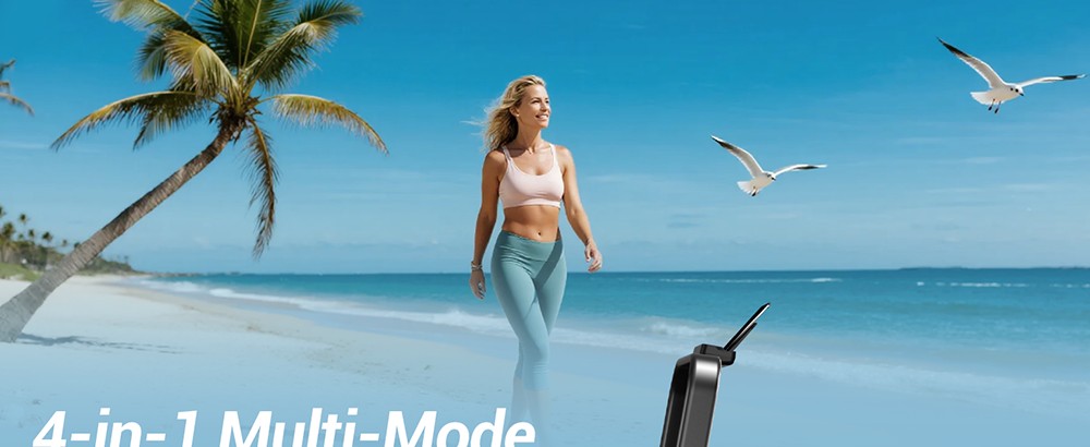 ROBORE U18F Treadmill with 15% Incline, 10.5km/h Max Speed, 2.5HP Motor, 3 Incline Levels, 136kg Capacity, LED Display, Low Noise, for Home & Office