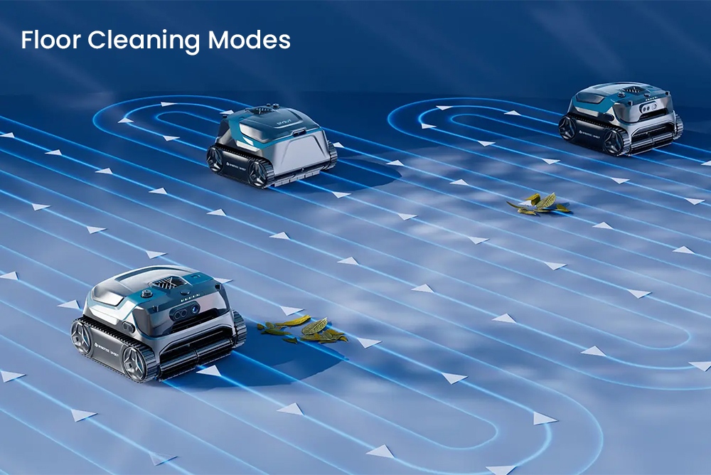 WYBOT S3 Cordless Robotic Pool Cleaner, 3D Mapping & Smart Navigation, 3H Runtime, 10L Debris Bin, Self-Parking & Auto-Cleaning, Solar + DC Dual Power, Multi-Surface Compatible