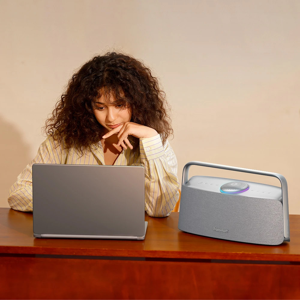 Enceinte audio spatiale domestique Tronsmart Fiitune X30, son haute r&eacute;solution, autonomie de 14 heures